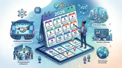2026 AI 會議行事曆先存起來