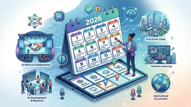 2026 AI 會議行事曆先存起來