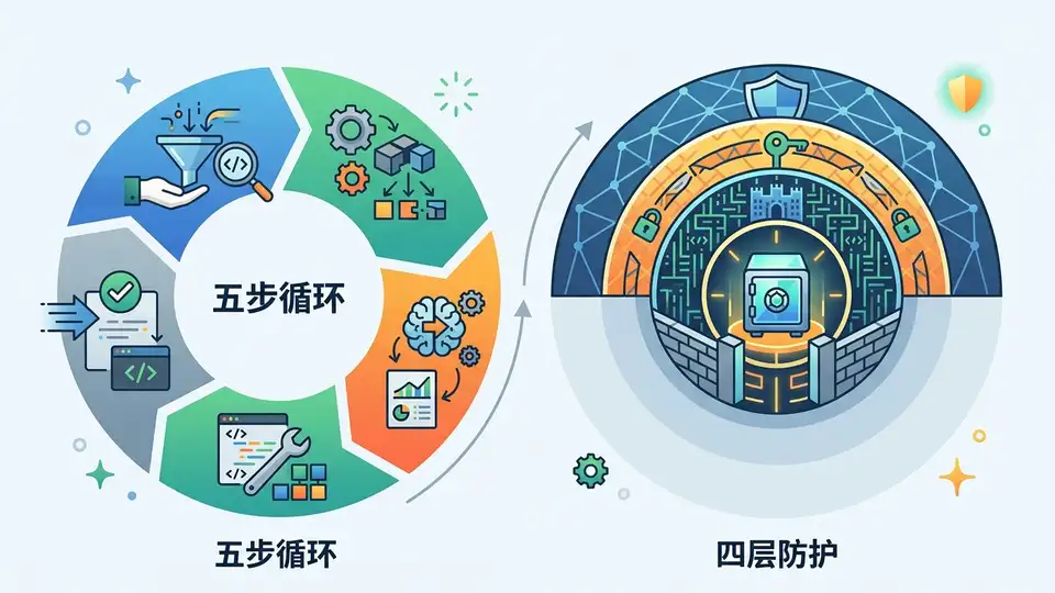 Claude Code 源码拆解:五步循环与四层防护