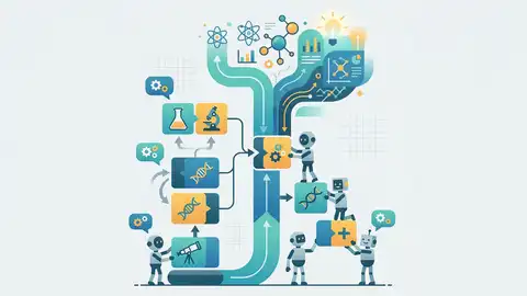 Mimosa builds evolving multi-agent science workflows