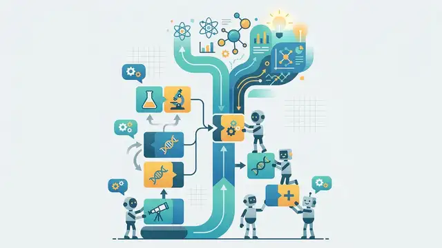 Mimosa builds evolving multi-agent science workflows