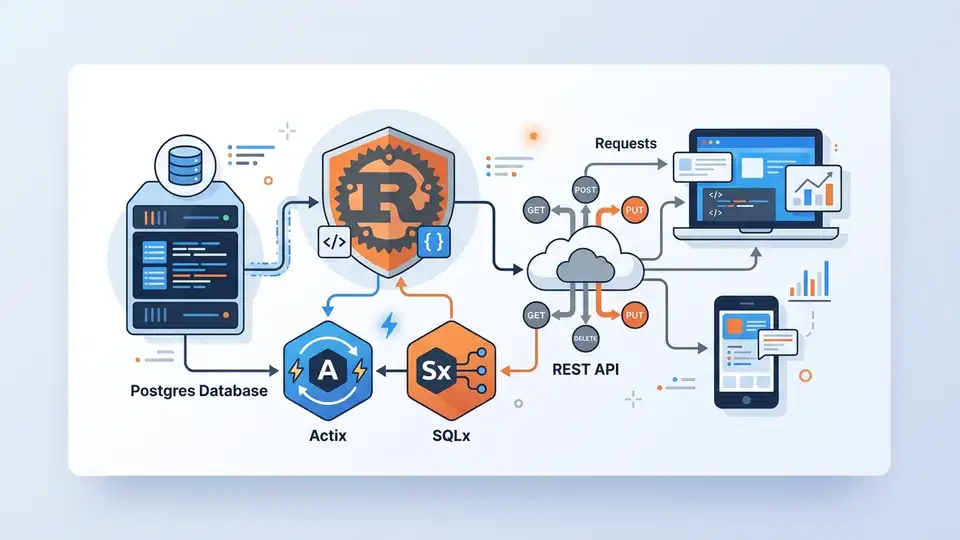 Build a Rust REST API with Actix, SQLx, Postgres