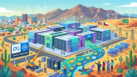 Meta 在艾爾帕索砸 100 億美元蓋 AI 資料中心
