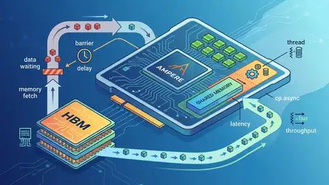 cp.async on Ampere: Hide HBM Latency on A100