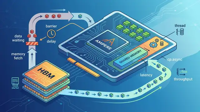 cp.async on Ampere: Hide HBM Latency on A100