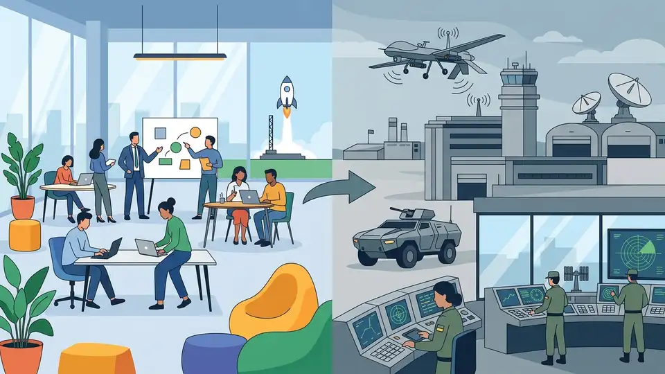 AI warfare firms are defense contractors, not startups