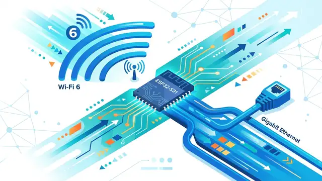 Espressif’s ESP32-S31 packs Wi‑Fi 6 and Gigabit Ethernet