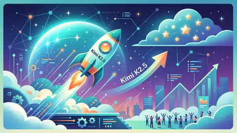Kimi K2.5 上線：開源模型打進第一梯隊