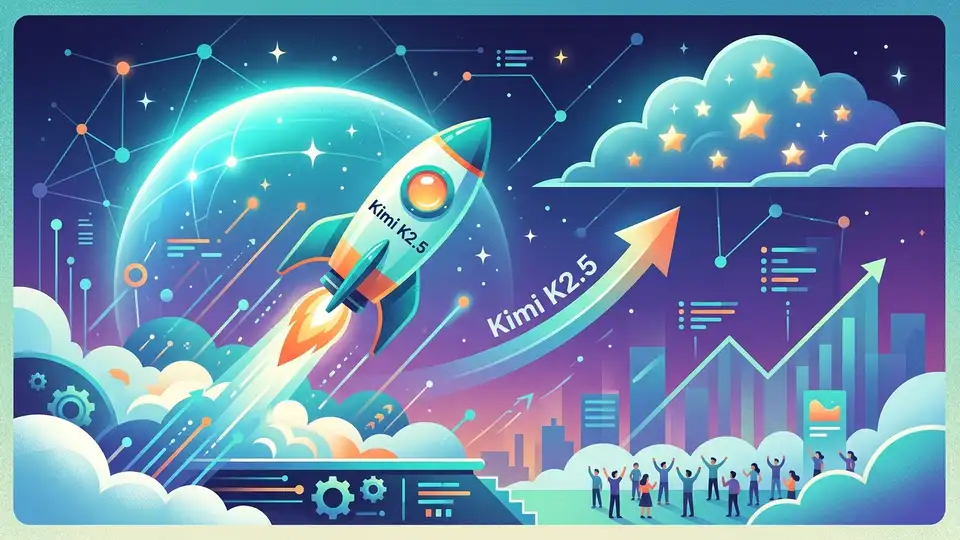 Kimi K2.5 上線:開源模型打進第一梯隊