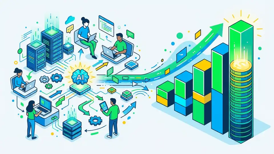 ServiceNow 的 AI 服務台賭注,真的賺到錢
