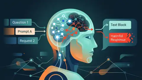 How LLMs encode harmful behavior internally