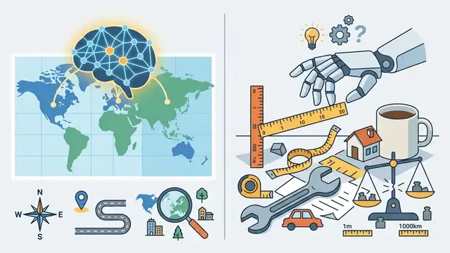 Why LLMs Generalize on Maps but Fail on Scale