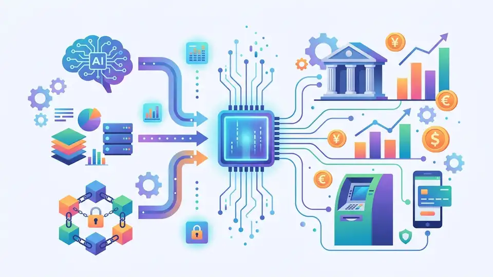 AI、大數據、區塊鏈怎麼接上金融