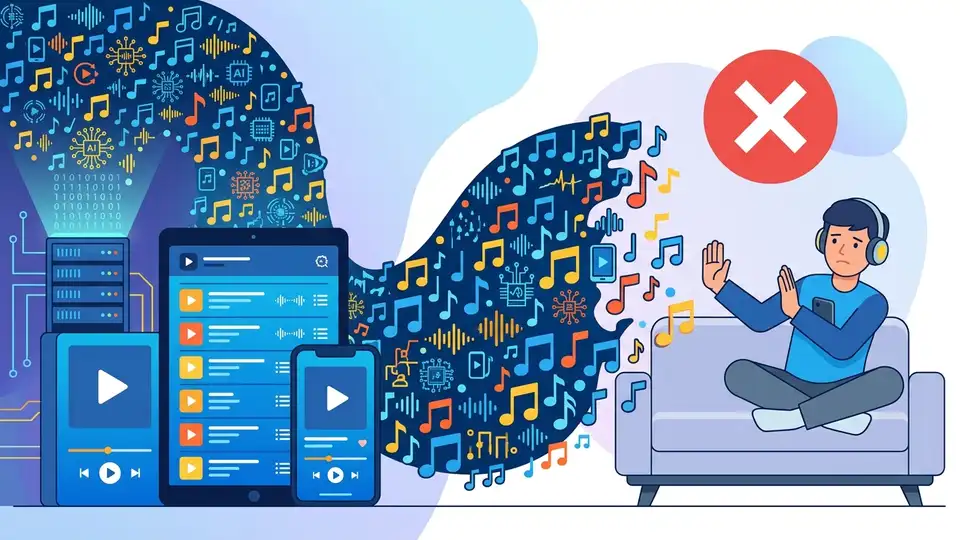 Why AI music is flooding streaming platforms, but listeners are rejec…