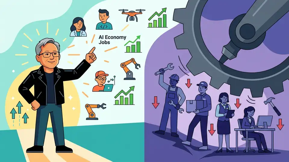 Why Jensen Huang is wrong about AI creating jobs