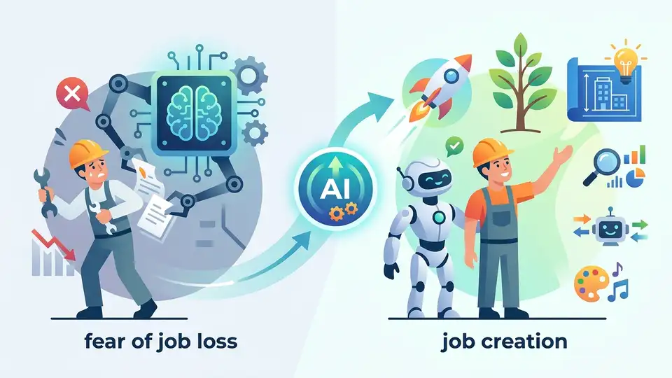 為什麼 AI 領袖正在改口:從「搶工作」到「創造工作」