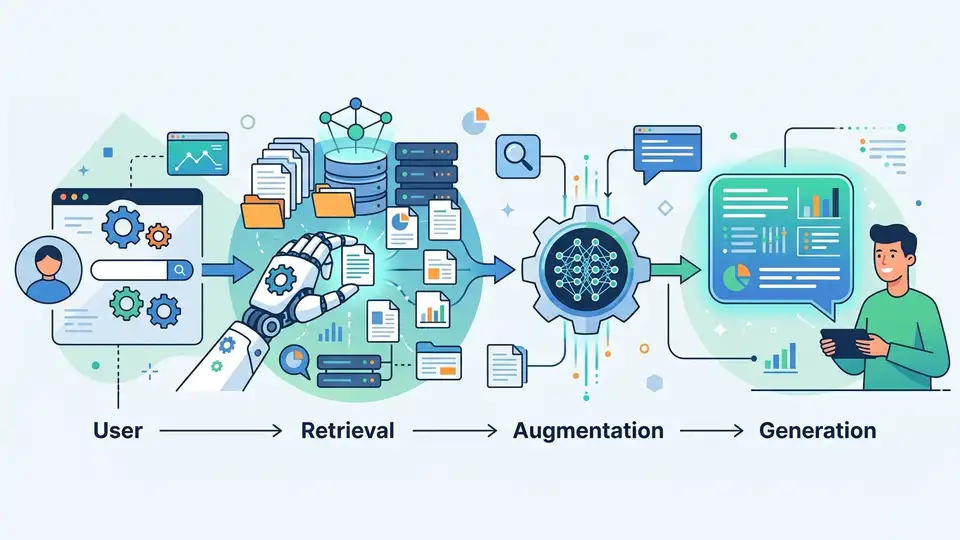Retrieval-Augmented Generation, Explained Simply