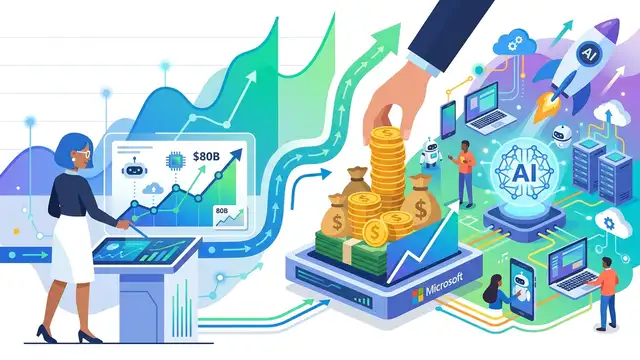 Microsoft’s AI tracker shows a $80B bet