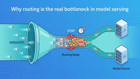 Why routing is the real bottleneck in model serving