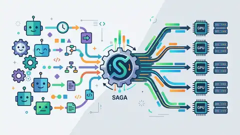 SAGA makes AI agent GPU scheduling workflow-aware