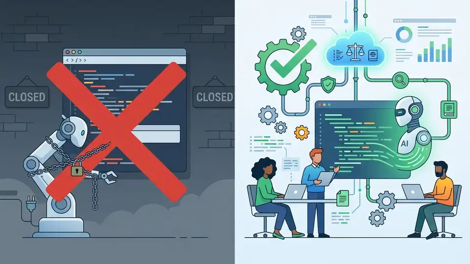Why AI coding assistants need tighter governance, not blanket bans
