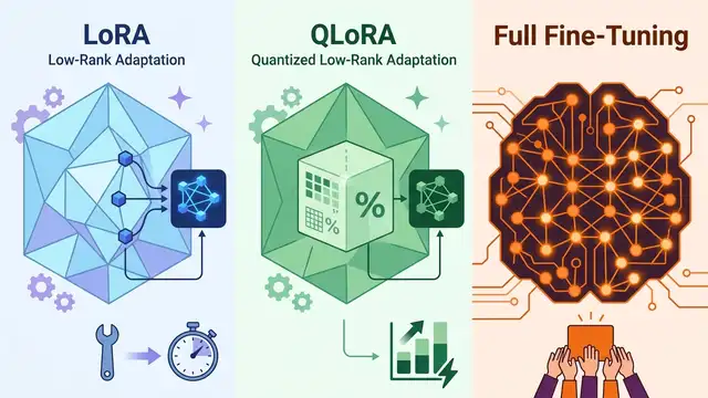LoRA vs QLoRA vs Full Fine-Tuning