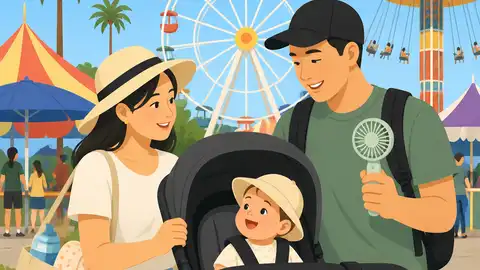 怎麼帶嬰兒逛 LA County Fair