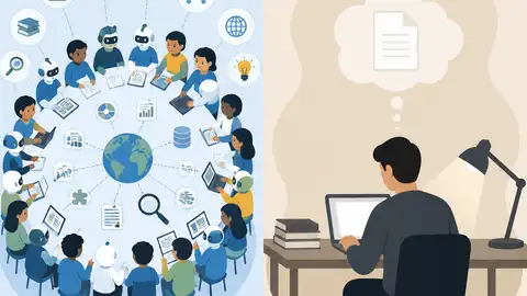 Why 32-Agent Paper Teams Are Better at Research, Not Writing