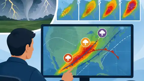 如何追蹤多日強烈天氣爆發