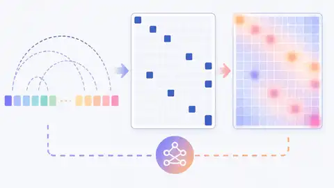 DashAttention makes sparse long-context attention differentiable