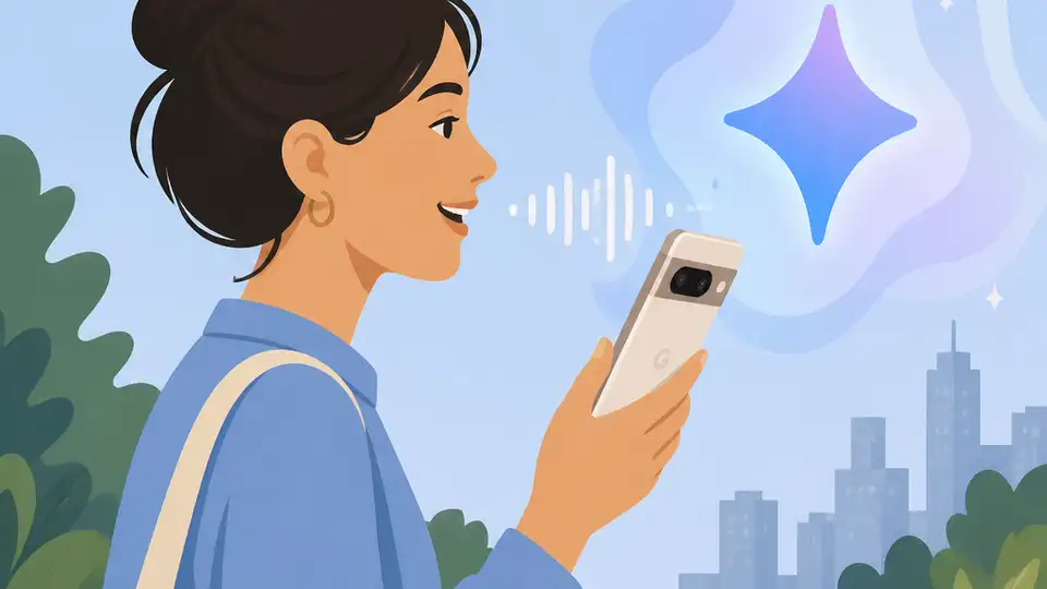 Gemini Live on Pixel lets you talk, not type