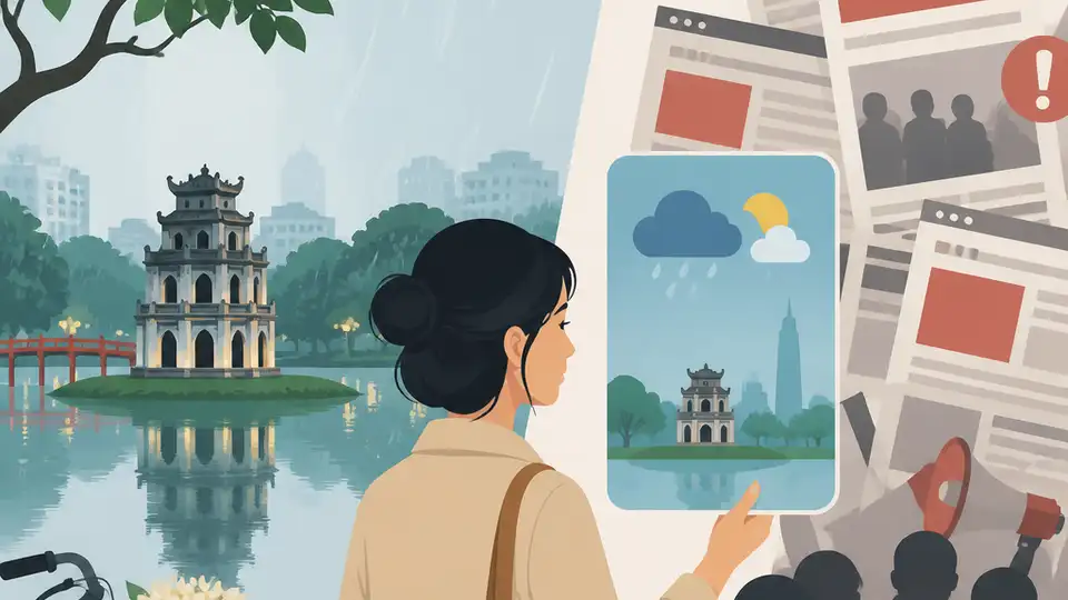 Why Hà Nội weather pages matter more than headlines