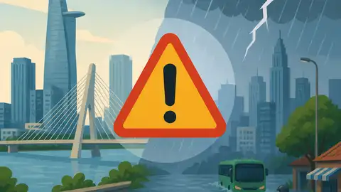 Why TP.HCM should treat tomorrow’s weather warning as a serious risk