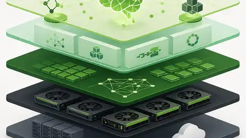 NVIDIA 官網把 AI 堆疊攤開來看