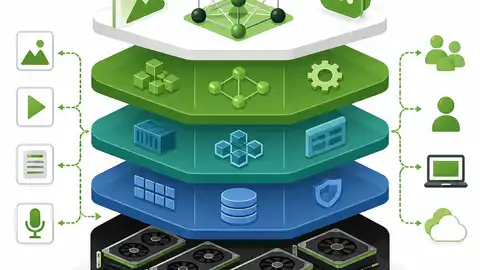 NVIDIA’s site shows its full AI stack