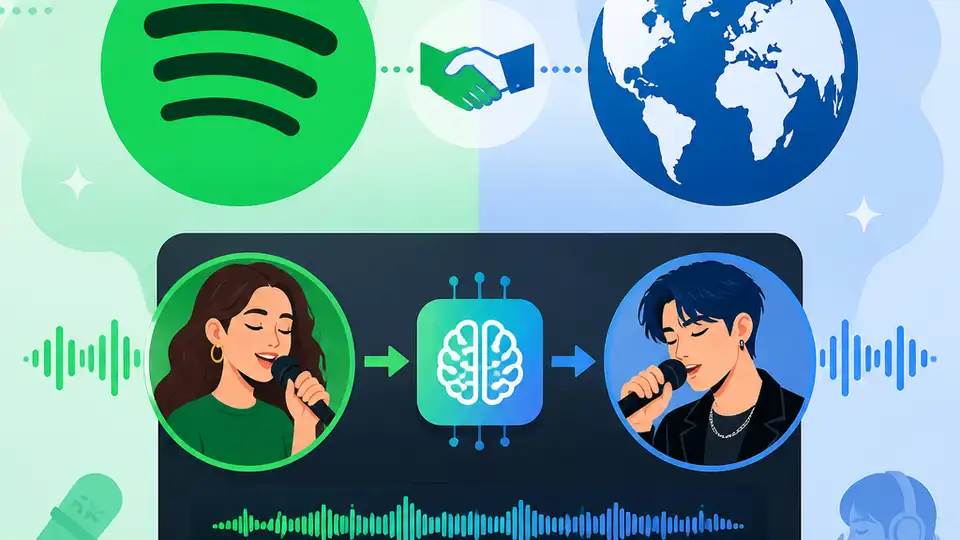 Spotify 與 UMG 推 AI 翻唱功能
