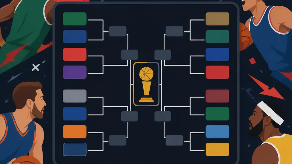 ESPN’s playoff bracket turns NBA chaos into a tracker