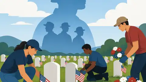 Field of Memories turns Memorial Day into action
