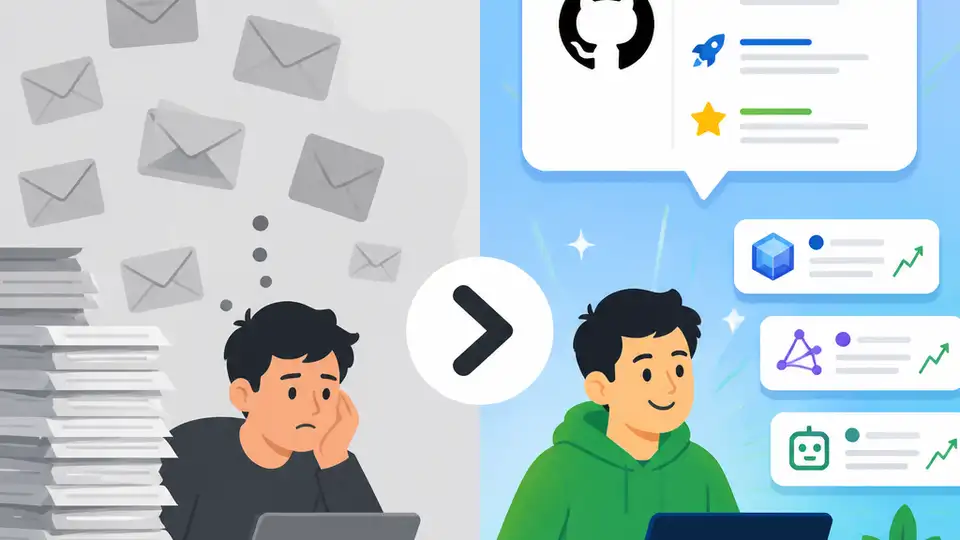 為什麼 GitHub Trending Alerts 勝過只看 Newslet…