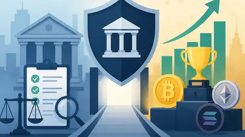 為什麼監管框架現在決定機構級加密貨幣贏家