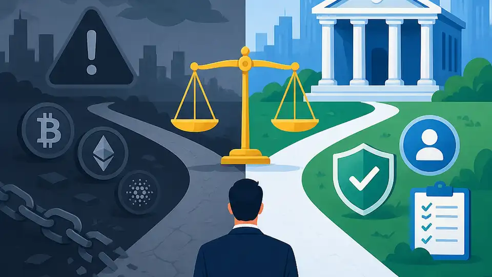 Why regulatory frameworks now decide institutional crypto winners