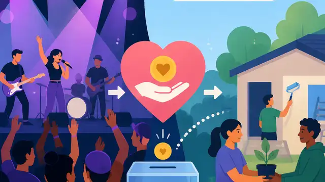 How a benefit show turns one night into funding