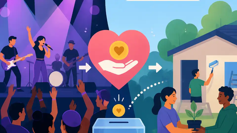 How a benefit show turns one night into funding