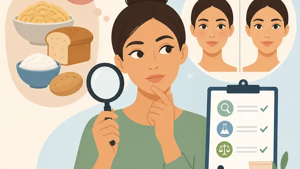 How to assess “carb face” beauty claims