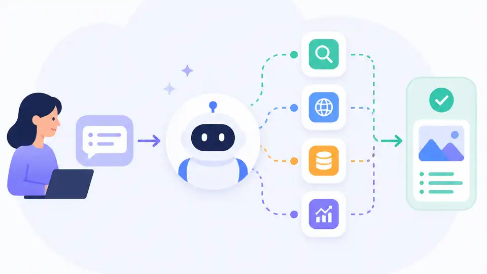 AWS explains AI agents in one workflow