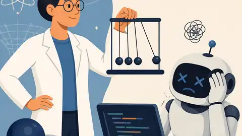 Physicist Supervision Beat a Coding Agent