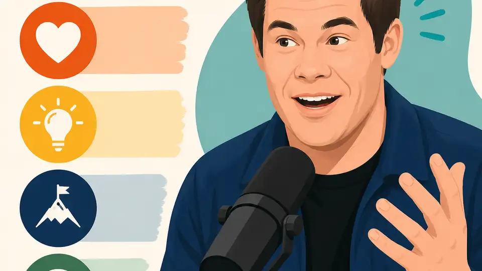 5 podcast talking points from Adam DeVine