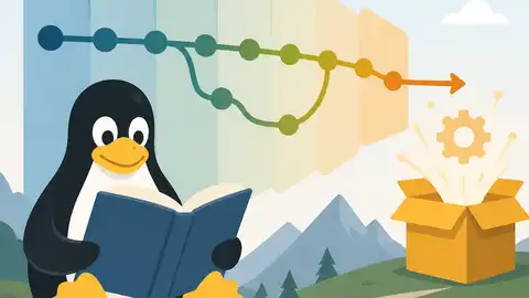 Linux kernel history lets you read release logic