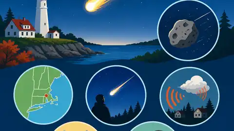 5 個關於新英格蘭流星爆鳴的事實