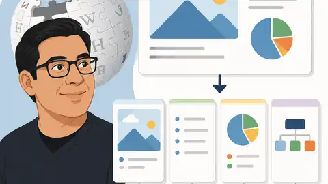 Wikipedia 的 Tony Gonzales 拆成清楚簡報